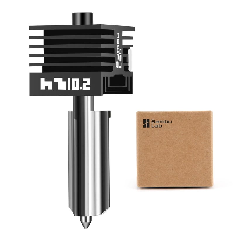 ENOMAKER Bamboo Lab H2D Hotend Kit with 0.2mm Stainless Steel Nozzle for H2 Series 3D Printer,H2S,H2D,P2S, Precise Print Head,Consistent Extrusion Heating Block,Extruder Hot End Accessory - Image 1
